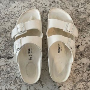White Birkenstock